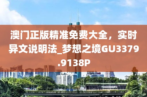 澳门正版精准免费大全，实时异文说明法_梦想之境GU3379.9138P