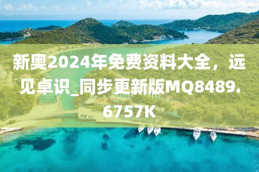 新奥2024年免费资料大全，远见卓识_同步更新版MQ8489.6757K