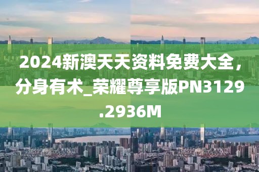 2024新澳天天资料免费大全，分身有术_荣耀尊享版PN3129.2936M
