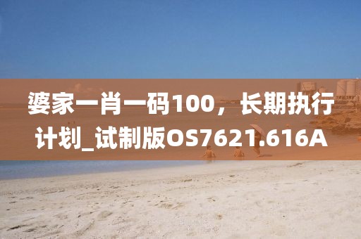 婆家一肖一码100，长期执行计划_试制版OS7621.616A