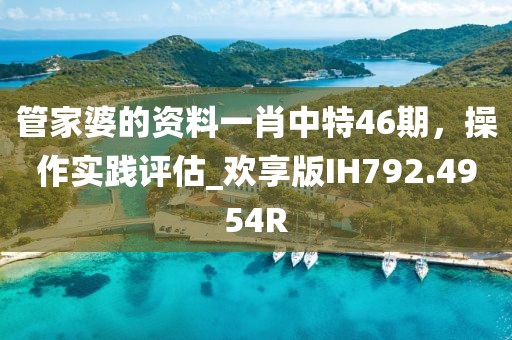 管家婆的资料一肖中特46期，操作实践评估_欢享版IH792.4954R