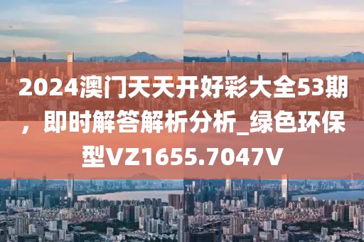 2024澳门天天开好彩大全53期，即时解答解析分析_绿色环保型VZ1655.7047V