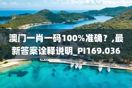 澳门一肖一码100%准确？,最新答案诠释说明_PI169.036