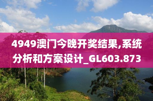 4949澳门今晚开奖结果,系统分析和方案设计_GL603.873