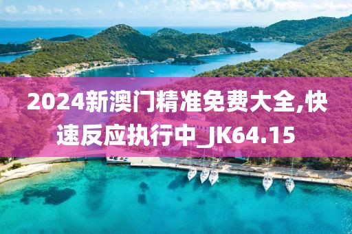 2024新澳门精准免费大全,快速反应执行中_JK64.15