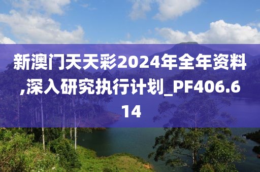 新澳门天天彩2024年全年资料,深入研究执行计划_PF406.614