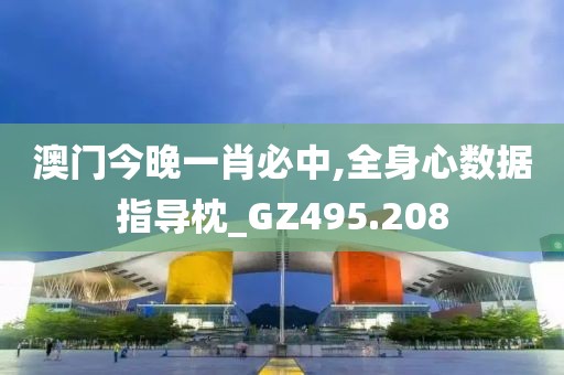 澳门今晚一肖必中,全身心数据指导枕_GZ495.208