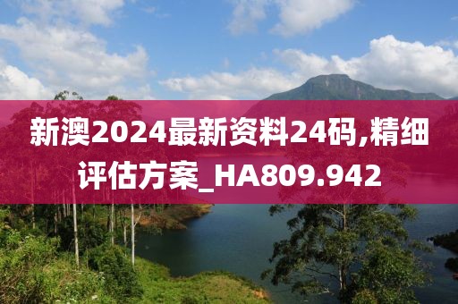 新澳2024最新资料24码,精细评估方案_HA809.942