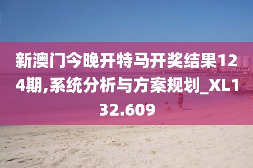 新澳门今晚开特马开奖结果124期,系统分析与方案规划_XL132.609