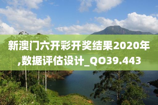 新澳门六开彩开奖结果2020年,数据评估设计_QO39.443