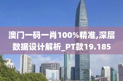 澳门一码一肖100%精准,深层数据设计解析_PT款19.185