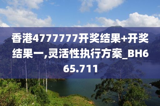 香港4777777开奖结果+开奖结果一,灵活性执行方案_BH665.711