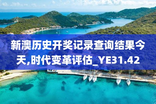 新澳历史开奖记录查询结果今天,时代变革评估_YE31.42