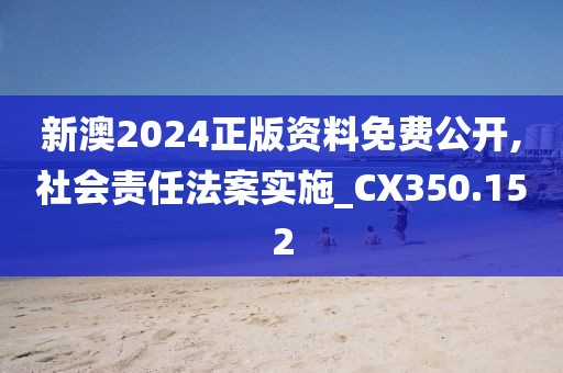 新澳2024正版资料免费公开,社会责任法案实施_CX350.152