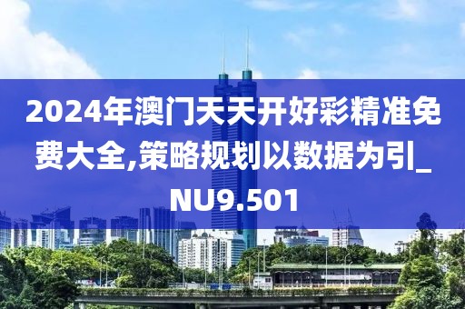 2024年澳门天天开好彩精准免费大全,策略规划以数据为引_NU9.501