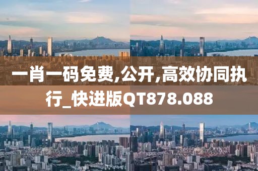 一肖一码免费,公开,高效协同执行_快进版QT878.088
