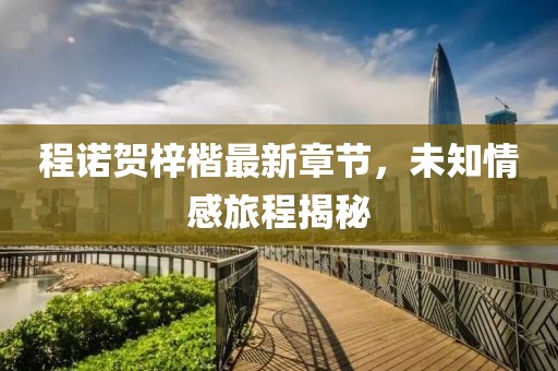 程诺贺梓楷最新章节，未知情感旅程揭秘
