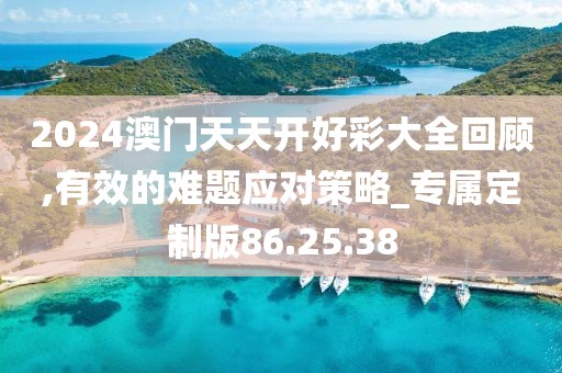 2024澳门天天开好彩大全回顾,有效的难题应对策略_专属定制版86.25.38