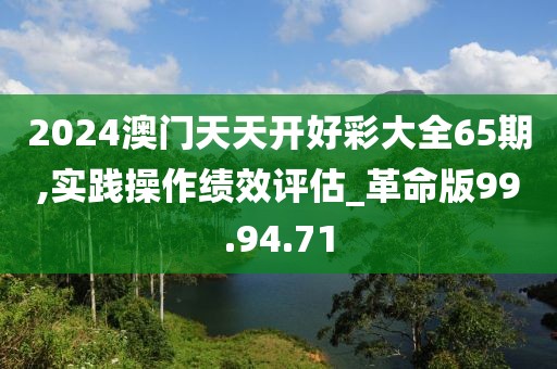 2024澳门天天开好彩大全65期,实践操作绩效评估_革命版99.94.71