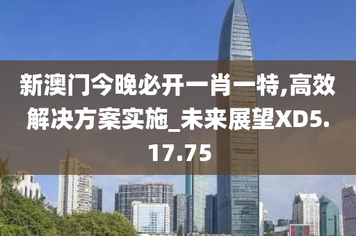 新澳门今晚必开一肖一特,高效解决方案实施_未来展望XD5.17.75