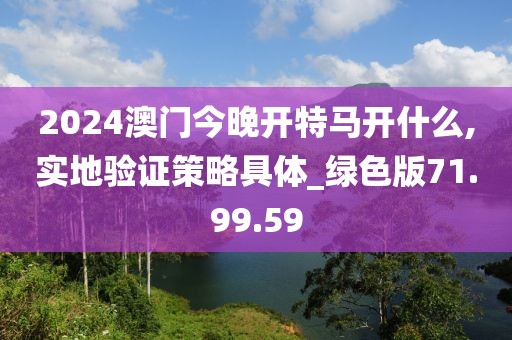 2024澳门今晚开特马开什么,实地验证策略具体_绿色版71.99.59