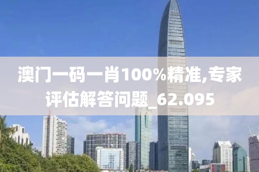 澳门一码一肖100%精准,专家评估解答问题_62.095