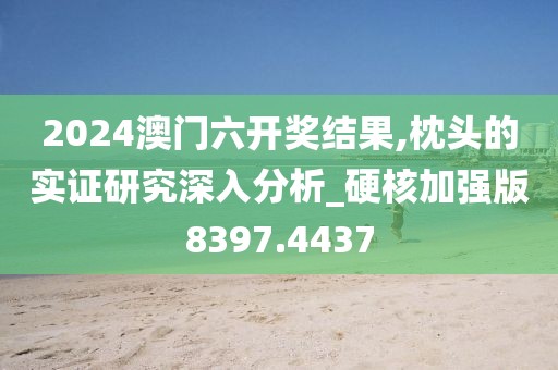 2024澳门六开奖结果,枕头的实证研究深入分析_硬核加强版8397.4437