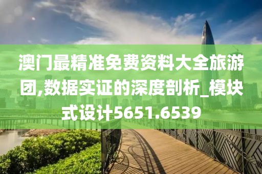 澳门最精准免费资料大全旅游团,数据实证的深度剖析_模块式设计5651.6539