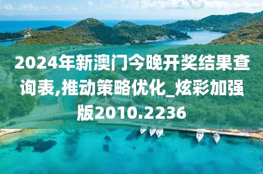 2024年新澳门今晚开奖结果查询表,推动策略优化_炫彩加强版2010.2236