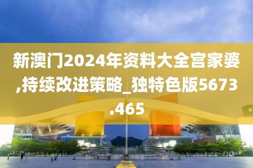 新澳门2024年资料大全宫家婆,持续改进策略_独特色版5673.465