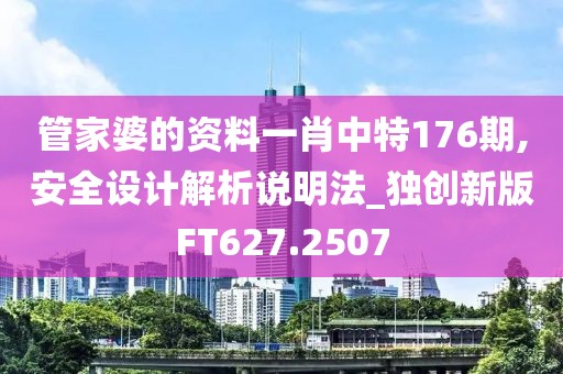 管家婆的资料一肖中特176期,安全设计解析说明法_独创新版FT627.2507