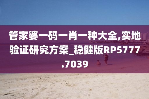 管家婆一码一肖一种大全,实地验证研究方案_稳健版RP5777.7039