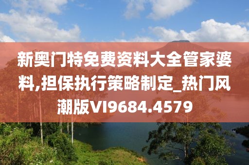 新奥门特免费资料大全管家婆料,担保执行策略制定_热门风潮版VI9684.4579