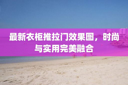 最新衣柜推拉门效果图，时尚与实用完美融合
