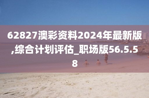 62827澳彩资料2024年最新版,综合计划评估_职场版56.5.58