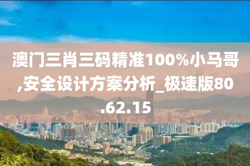 澳门三肖三码精准100%小马哥,安全设计方案分析_极速版80.62.15