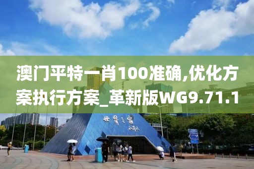 澳门平特一肖100准确,优化方案执行方案_革新版WG9.71.1