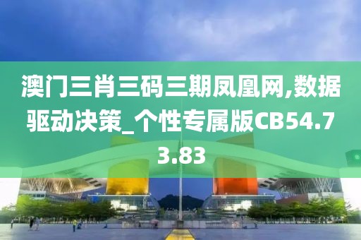 澳门三肖三码三期凤凰网,数据驱动决策_个性专属版CB54.73.83