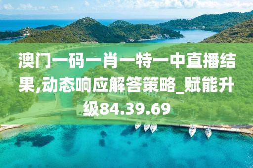 澳门一码一肖一特一中直播结果,动态响应解答策略_赋能升级84.39.69