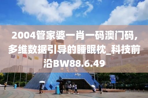 2004管家婆一肖一码澳门码,多维数据引导的睡眠枕_科技前沿BW88.6.49