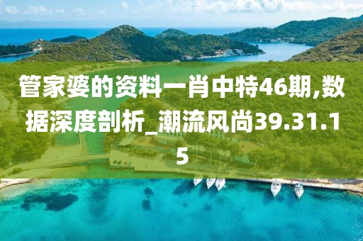 管家婆的资料一肖中特46期,数据深度剖析_潮流风尚39.31.15