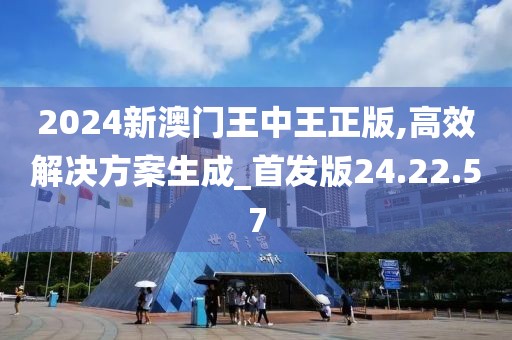 2024新澳门王中王正版,高效解决方案生成_首发版24.22.57