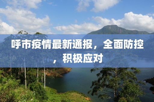 呼市疫情最新通报，全面防控，积极应对
