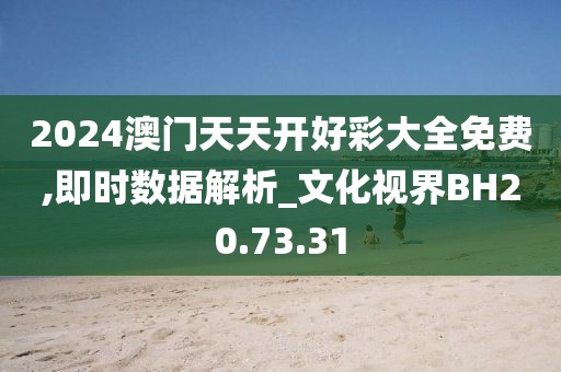 2024澳门天天开好彩大全免费,即时数据解析_文化视界BH20.73.31