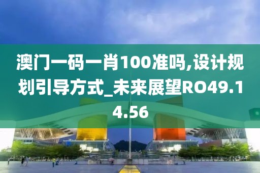 澳门一码一肖100准吗,设计规划引导方式_未来展望RO49.14.56
