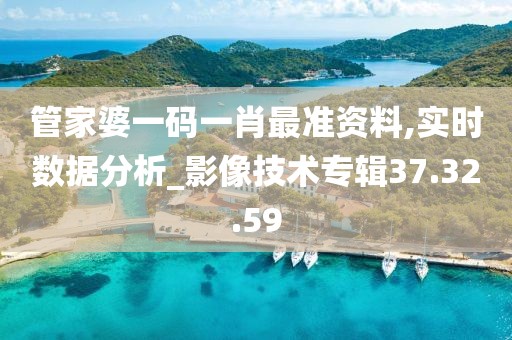 管家婆一码一肖最准资料,实时数据分析_影像技术专辑37.32.59
