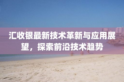汇收银最新技术革新与应用展望，探索前沿技术趋势