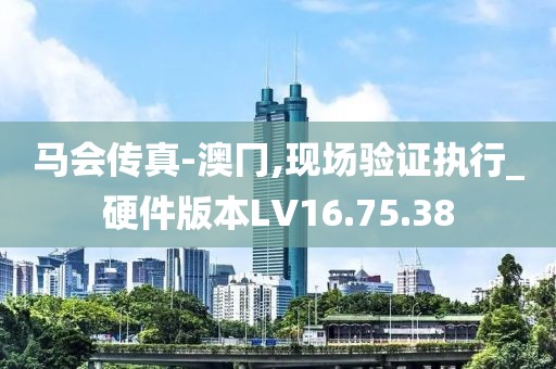 马会传真-澳冂,现场验证执行_硬件版本LV16.75.38