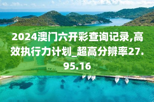 2024澳门六开彩查询记录,高效执行力计划_超高分辨率27.95.16