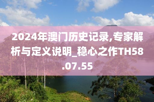 2024年澳门历史记录,专家解析与定义说明_稳心之作TH58.07.55